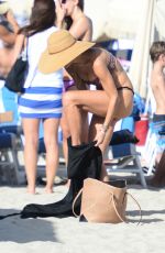 BETHENNY FRANKEL at a Beach in Miami 12/28/2015