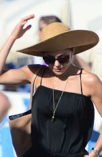 BETHENNY FRANKEL at a Beach in Miami 12/28/2015