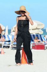 BETHENNY FRANKEL at a Beach in Miami 12/28/2015