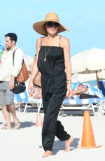 BETHENNY FRANKEL at a Beach in Miami 12/28/2015