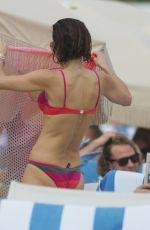 BETHENNY FRANKEL in Bikini on the Beach in Miami 12/26/2015