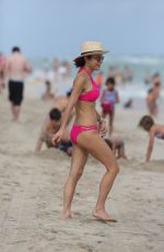 BETHENNY FRANKEL in Red Bikini at a Beach in Miami 12/27/2015