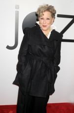 BETTE MIDLER at The Mica and Ahmet Ertegun Atrium Opening in New York 12/17/2015