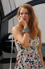 BLAKE LIVELY on the Set of All I See is Yout in Barcelona 07/31/2015