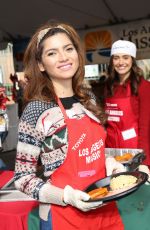 BLANCA BLANCO at Annual Mission Christmas Dinner in Los Angeles 12/24/2015