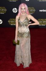 BONNIE MCKEE at Star Wars: Episode VII – The Force Awakens Premiere in Hollywood 12/14/2015