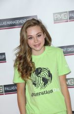 BREC BASSINGER at 3rd Annual Toy Wrap Party Supporting Generationon in Studio City 12/06/2015