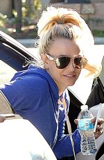 BRITNEY SPEARS Arrives at a Dance Studio in Calabasas 12/12/2015