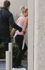 BRITNEY SPEARS at a Dance Studio in Los Angeles 12/05/2015