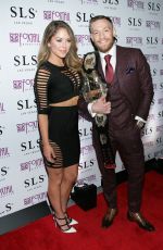 BRITTNEY PALMER at UFC 194 After Party at Foxtail Nightclub in Las Vegas 12/12/2015
