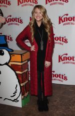 BROOKE SORENSON at Knott’s Merry Farm Countdown to Christmas and Tree Lighting 12/05/2015
