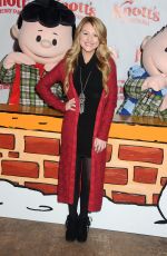 BROOKE SORENSON at Knott’s Merry Farm Countdown to Christmas and Tree Lighting 12/05/2015