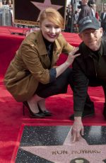 BRYCE DALLAS HOWARD at Ron Howard