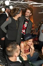 CARA DELEVINGNE at Love Magazine Christmas Party in London 12/18/2015