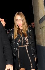 CARA DELEVINGNE at Project-0 Wave Makers Marine Conservation Concert in London 12/16/2015
