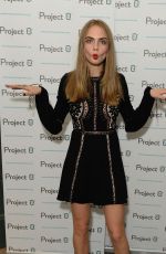 CARA DELEVINGNE at Project-0 Wave Makers Marine Conservation Concert in London 12/16/2015