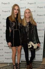 CARA DELEVINGNE at Project-0 Wave Makers Marine Conservation Concert in London 12/16/2015