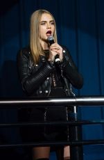 CARA DELEVINGNE at Project-0 Wave Makers Marine Conservation Concert in London 12/16/2015