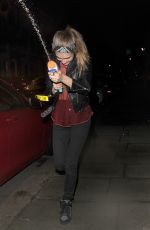 CARA DELEVINGNE Night Out in London 12/18/2015