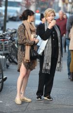 CARLA GUGINO Out Shopping in New York 12/13/2015