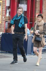 CARLA GUGINO Out Shopping in New York 12/13/2015