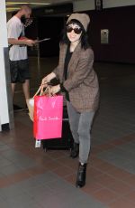 CARLY RAE JEPSE Arrives at LAX Airport in Los Angeles 12/08/2015
