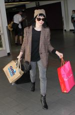 CARLY RAE JEPSE Arrives at LAX Airport in Los Angeles 12/08/2015