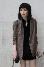 CARLY RAE JEPSEN Arrives at BBC 1 Studio in London 12/07/2015