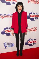 CARLY RAE JEPSEN at Jingle Bell Ball 2015, Day Two in London 12/06/2015