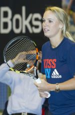 CAROLINE WOZNIACKI in Copenhagen 11/24/2015