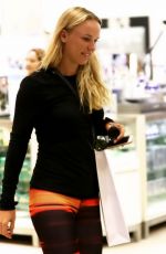 CAROLINE WOZNIACKI Out Shopping in Miami 12/24/2015