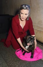 CARRIE FISHER at Star Wars: Episode VII - The Force Awakens Premiere After Party in London 12/16/2015