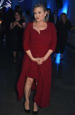 CARRIE FISHER at Star Wars: Episode VII - The Force Awakens Premiere After Party in London 12/16/2015