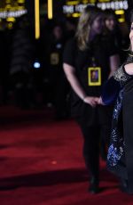 CARRIE FISHER at Star Wars: Episode VII - The Force Awakens Premiere in Hollywood 12/14/2015