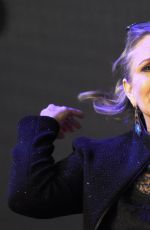 CARRIE FISHER at Star Wars: The Force Awakens Premiere in London 12/16/2015