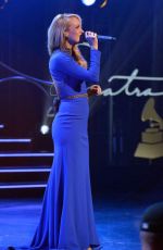 CARRIE UNDERWOOD at Sinatra 100: An All-star Grammy Concert Celebrating Frank Sinatra in Las Vegas 12/02/2015