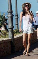 CASEY BATCHELOR Out and About in Tenerife 12/27/2015