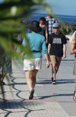 CASEY BATCHELOR Out and About in Tenerife 12/27/2015