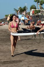 CASEY BATCHELOR Paddleboarding in Tenerife 12/24/2015