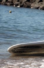 CASEY BATCHELOR Paddleboarding in Tenerife 12/24/2015