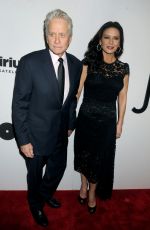 CATHERINE ZETA JONES at The Mica and Ahmet Ertegun Atrium Opening in New York 12/17/2015