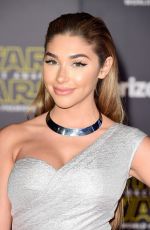 CHANTEL JEFFRIES at Star Wars: Episode VII – The Force Awakens Premiere in Hollywood 12/14/2015