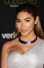 CHANTEL JEFFRIES at Star Wars: Episode VII – The Force Awakens Premiere in Hollywood 12/14/2015