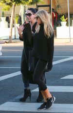 CHARLOTTE MCKINNEY Out and About in Los Angeles 12/15/2015