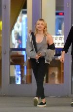 CHLOE MORETZ Arrives at a Cinema in Los Angeles 12/29/2015