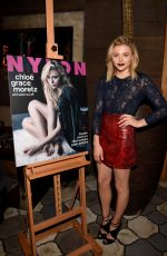 CHLOE MORETZ at Her Nylon Magazine Cover arty in Los Angeles 08/12/2015