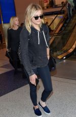 CHLOE MORETZ at Los Angeles International Airport 12/12/2015