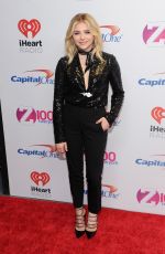 CHLOE MORETZ at Z100’s Jingle Ball 2015 in New York 12/11/2015