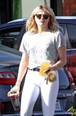 CHLOE MORETZ Riding a Horse in Los Angeles 12/08/2015