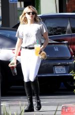 CHLOE MORETZ Riding a Horse in Los Angeles 12/08/2015